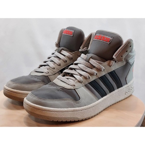 Rare Adidas Originals Men\'s Vs Hoops Black/Grey Size 10 main image 9